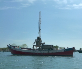 barca da pesca della sacca di Scardovari
